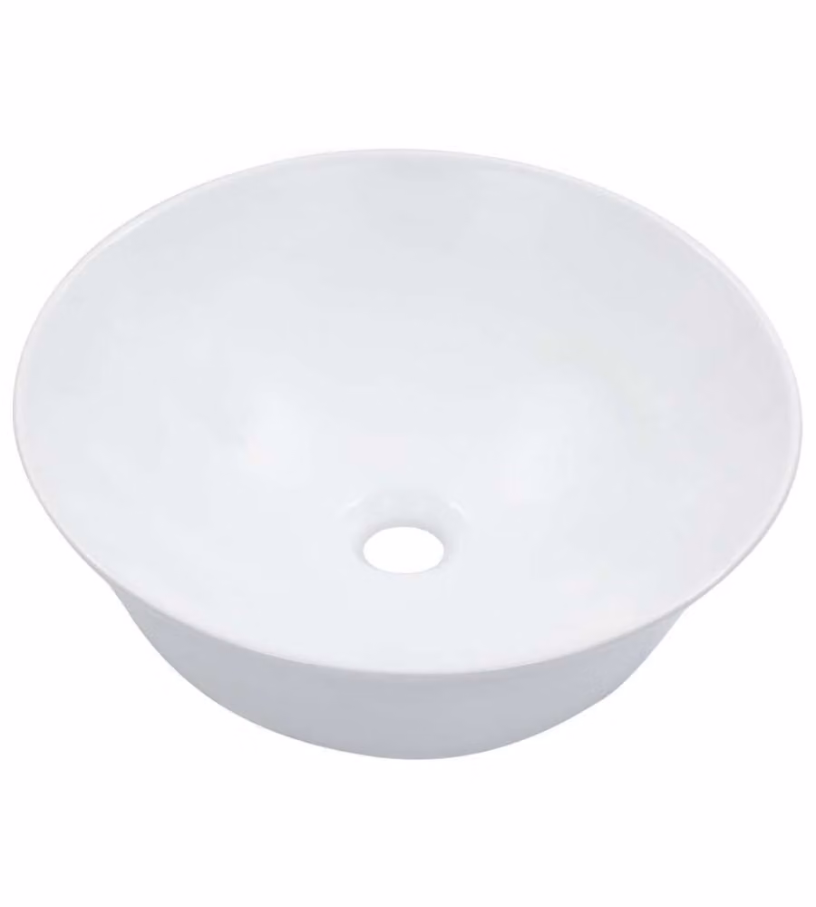 Lavandino 41x12,5 cm in Ceramica Bianco