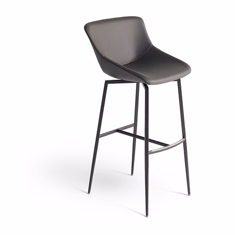 Sgabello Artika too Bonaldo gambe in metallo