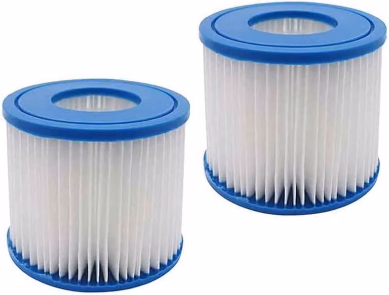 Filtri di tipo D, confezione da 2, dimensioni 10,5 x 9,5 x 4,3 cm, per filtri per piscine