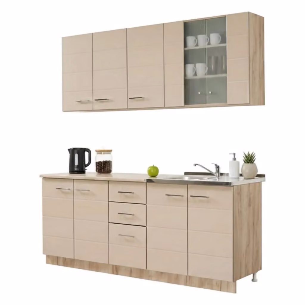 Cucinino DMORA Ieri Beige con 2 Cassetti e Ante a Battente – 2