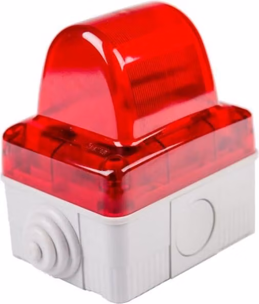 Lampada di segnalazione rossa lampeggiante GW27422