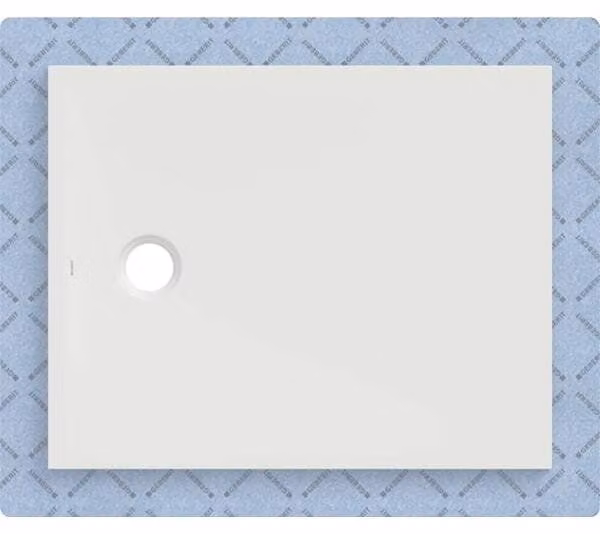 Geberit CleanFloor30 surface de douche, intégrée, avec voile d'étanchéité, 100x80cm, 551.004.00.1, 551.004.00.1