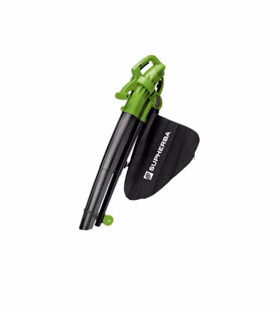 Soffiatore Aspiratore Trituratore Elettrico 2800W 35 L 3 in 1 - Supherba