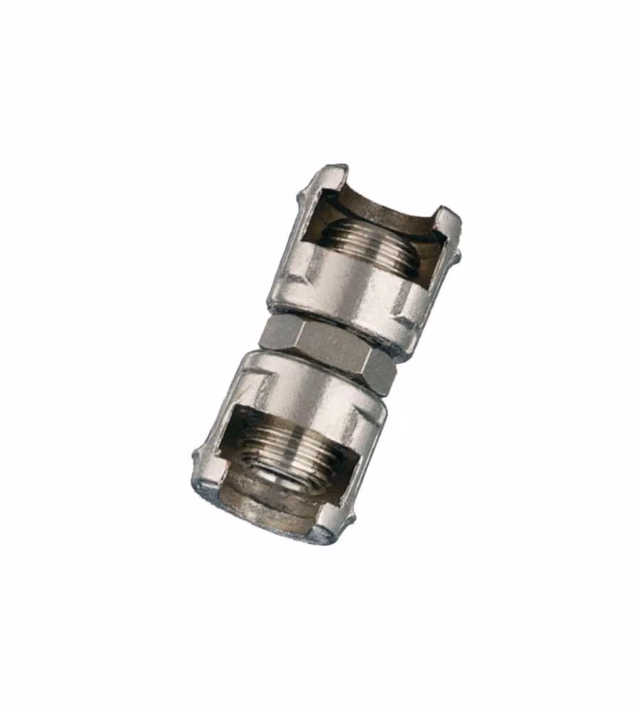 Raccordo 2 Dadi Fresati 12/A 1/4 Pz 1       Bl Ani