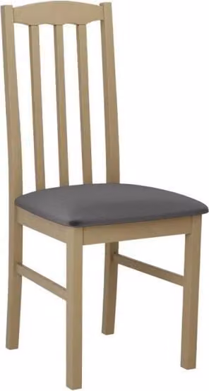 Sedia da pranzo imbottita EDON 12 - rovere sonoma / grigio scuro