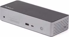 Docking Station Startech.Com HUB 5 in 1 USB C Nero e Grigio DK31C4DPPDUE