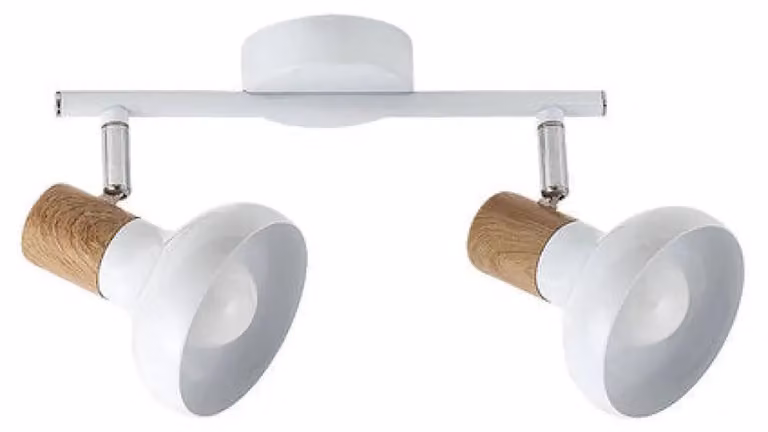 Faretto da parete e soffitto bianco E14 2x40W Holly 5944 Rabalux