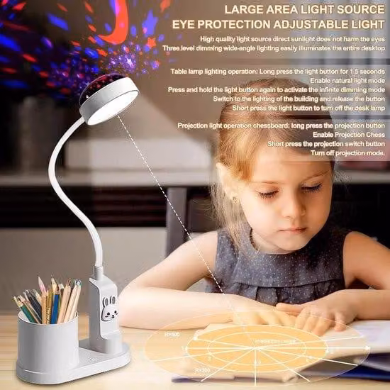 Lampada a LED per la cameretta / Lampada da comodino / Lampada per bambini