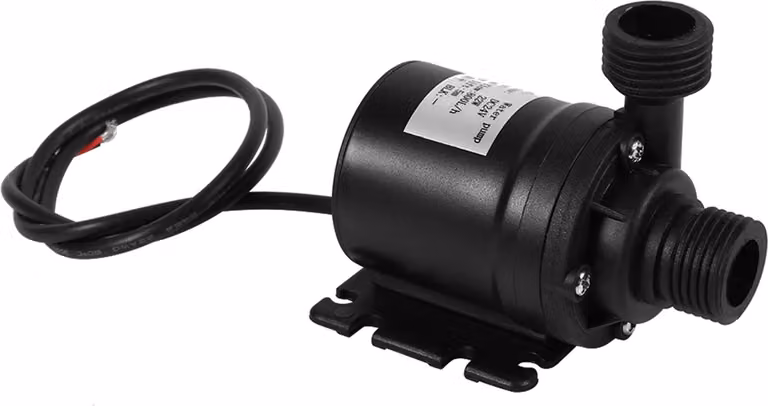 DC 24V Pompa di circolazione dell'acqua calda energia solare motore senza spazzole acquario sommergibile 800L/H 5M