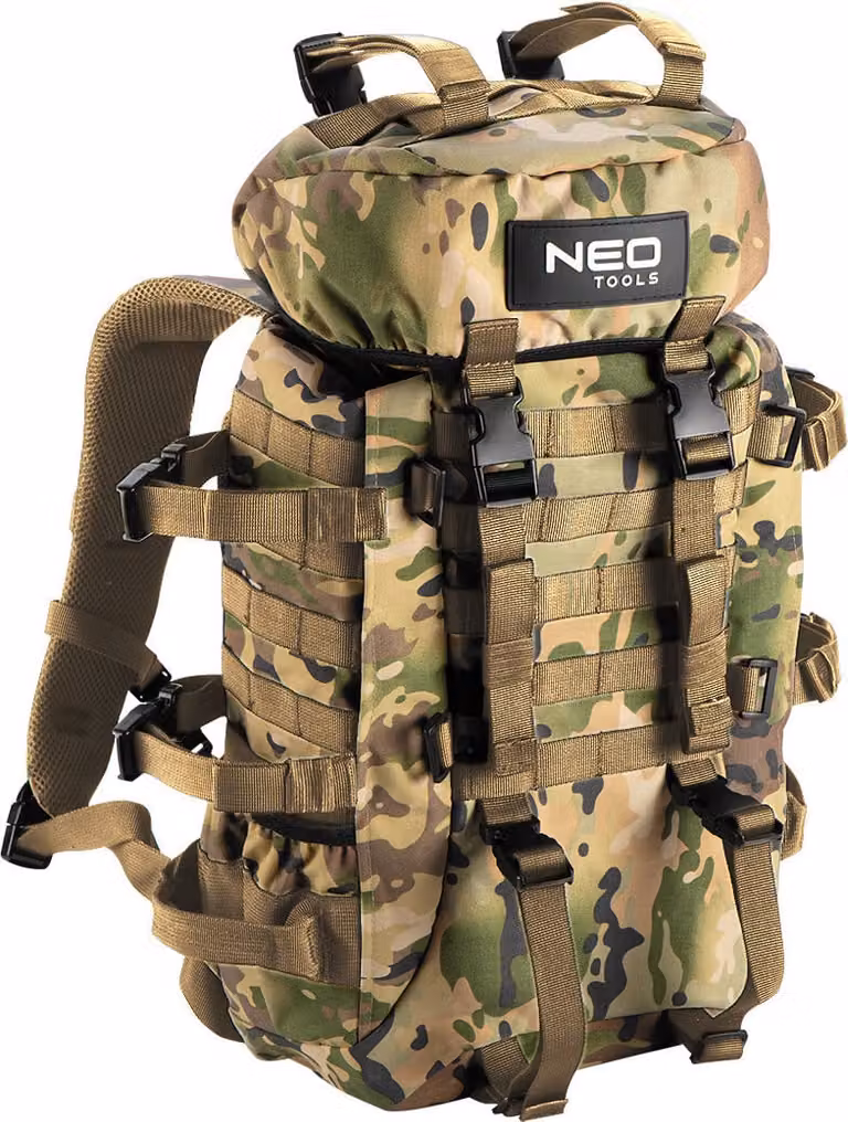 NEO TOOLS zaini da trekking zaino da escursionismo 30 litri | zaino da viaggio zaini militari mimetici