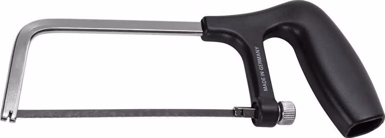 Seghetto per metalli PICARD da 146 mm con impugnatura in plastica, lama inclusa n. 72110