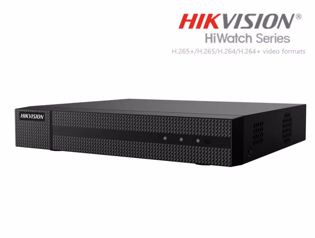 Hikvision HWN-4208MH-8P NVR 8 Canali 4K HD 8CH@8Mpx con Switch 8 Porte PoE H.265+ 80Mbps P2P ONVIF Nero – 2