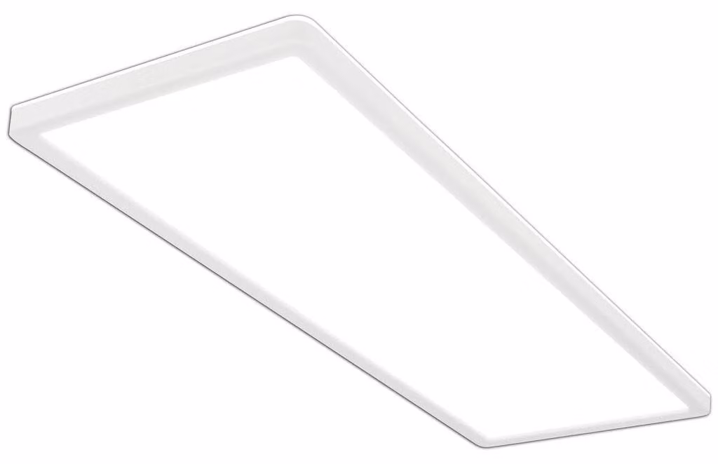 Pannello luminoso a LED, ultrapiatto, 3000 lumen, 4000K, 58x20x3 cm, bianco