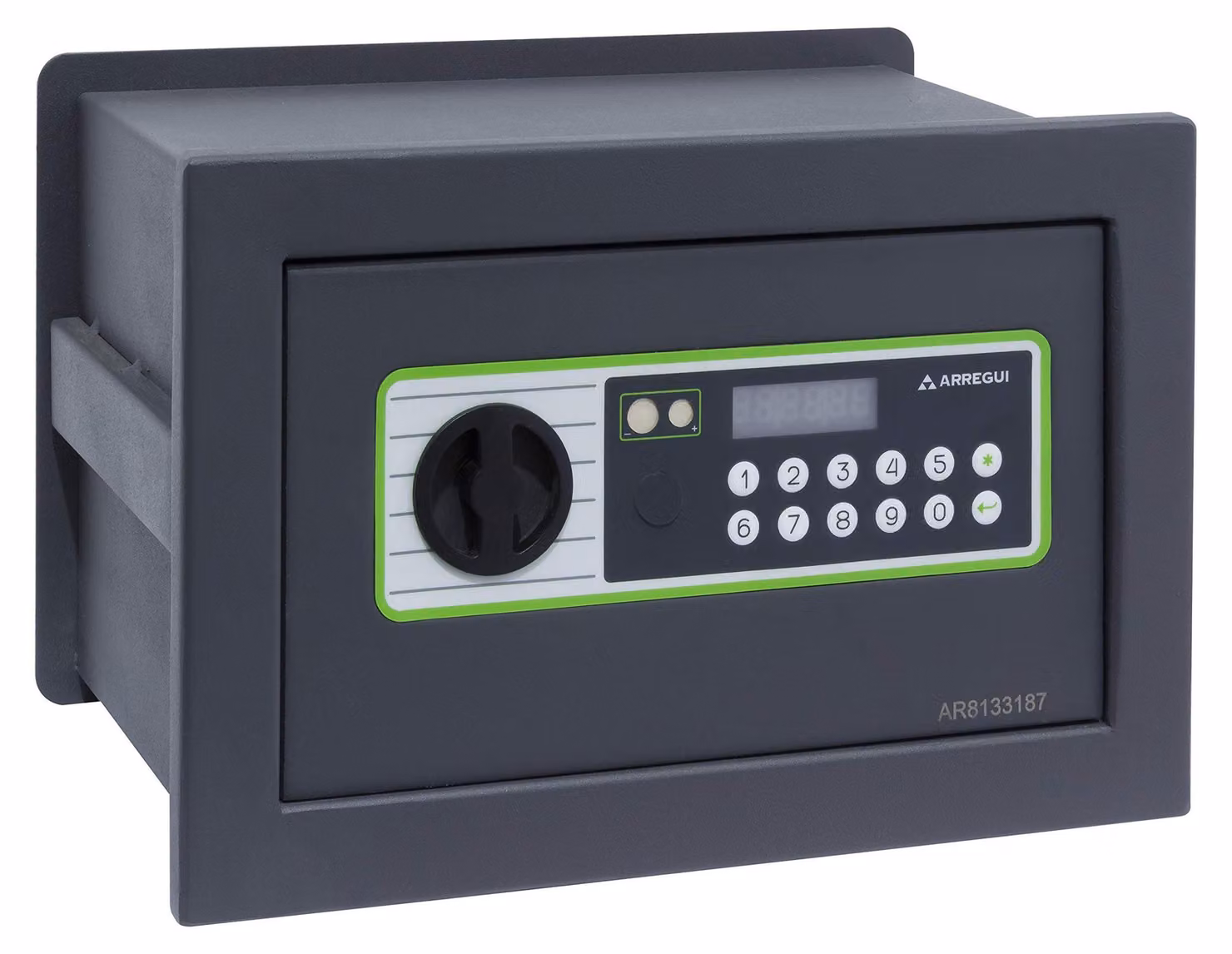 Cassaforte regolabile con serratura elettronica, dimensioni da 21 x 32 x 15 a 25 cm, capacità da 4 a 8 L
