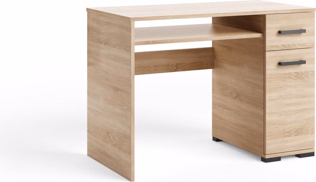 Scrivania 90 cm KLENRI - rovere sonoma
