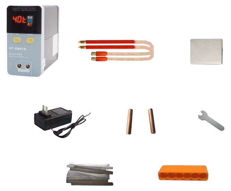 Saldatrice a punti, nichel puro, prestazioni efficienti, HT-SW01A, spina UE-a