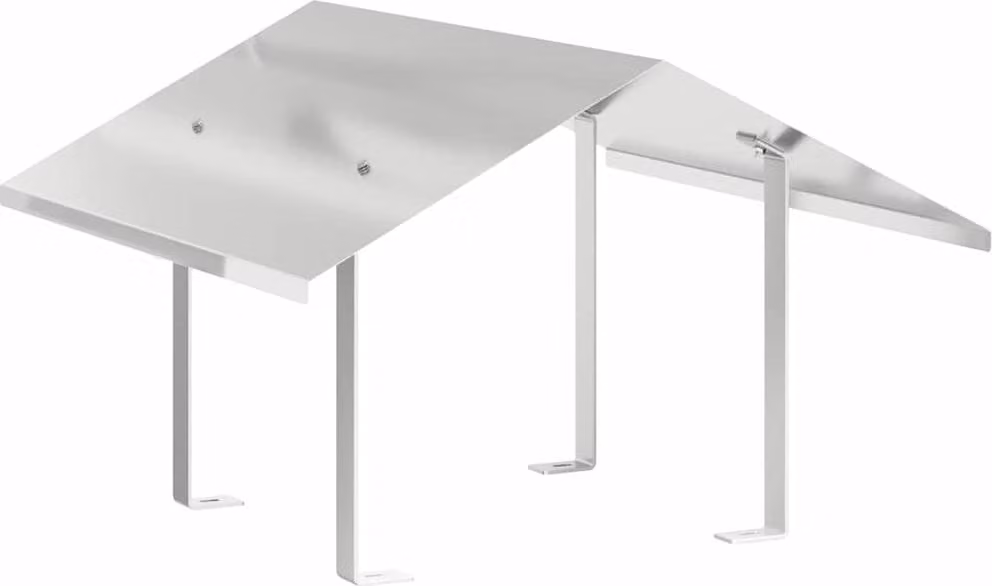 Cappa Camino Argento 60 x 60 x 38 cm Acciaio inossidabile