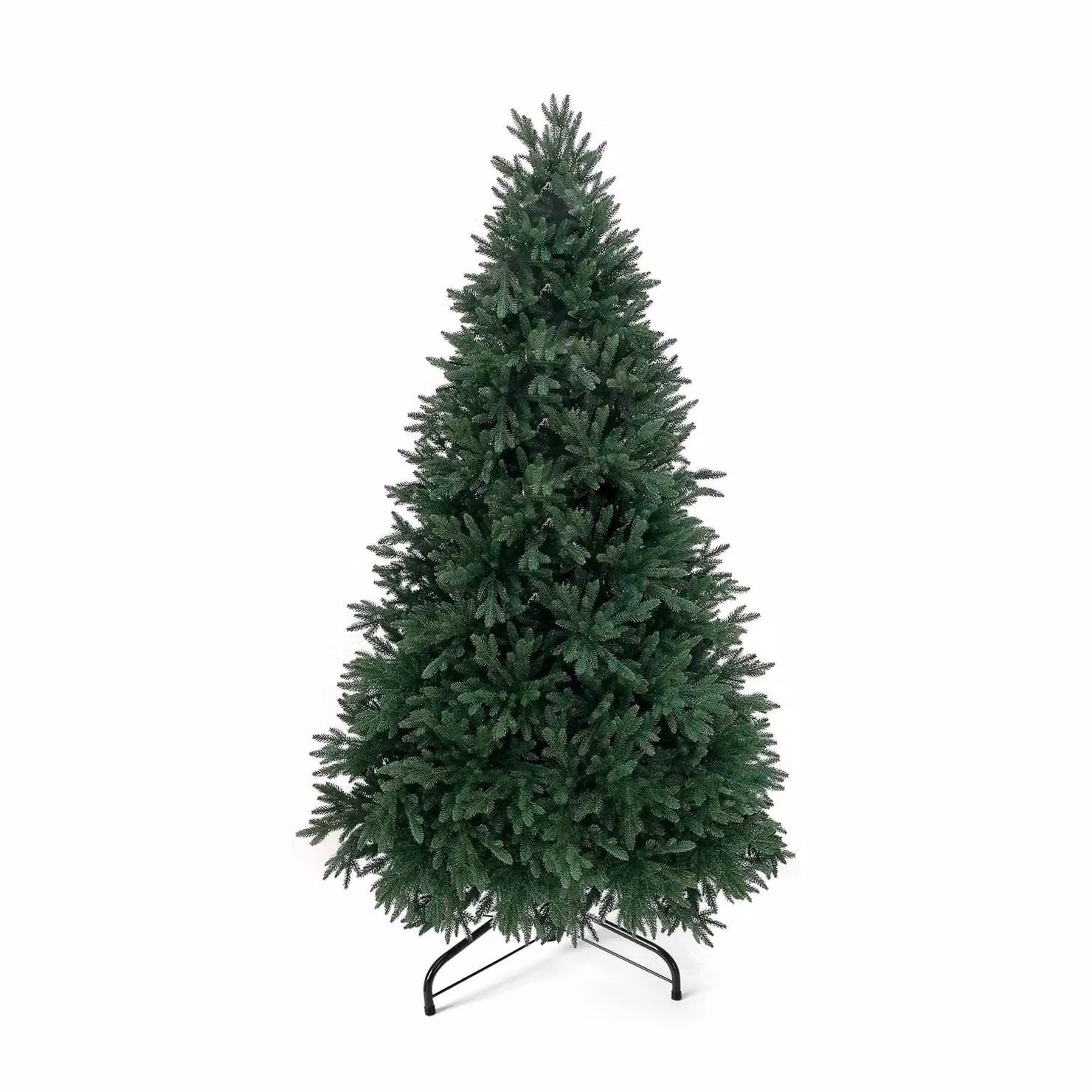 Albero di Natale Artificiale Nordico VESTIAMO CASA in PE, colore verde, H 180 cm, Diametro alla base: 114 cm – 1