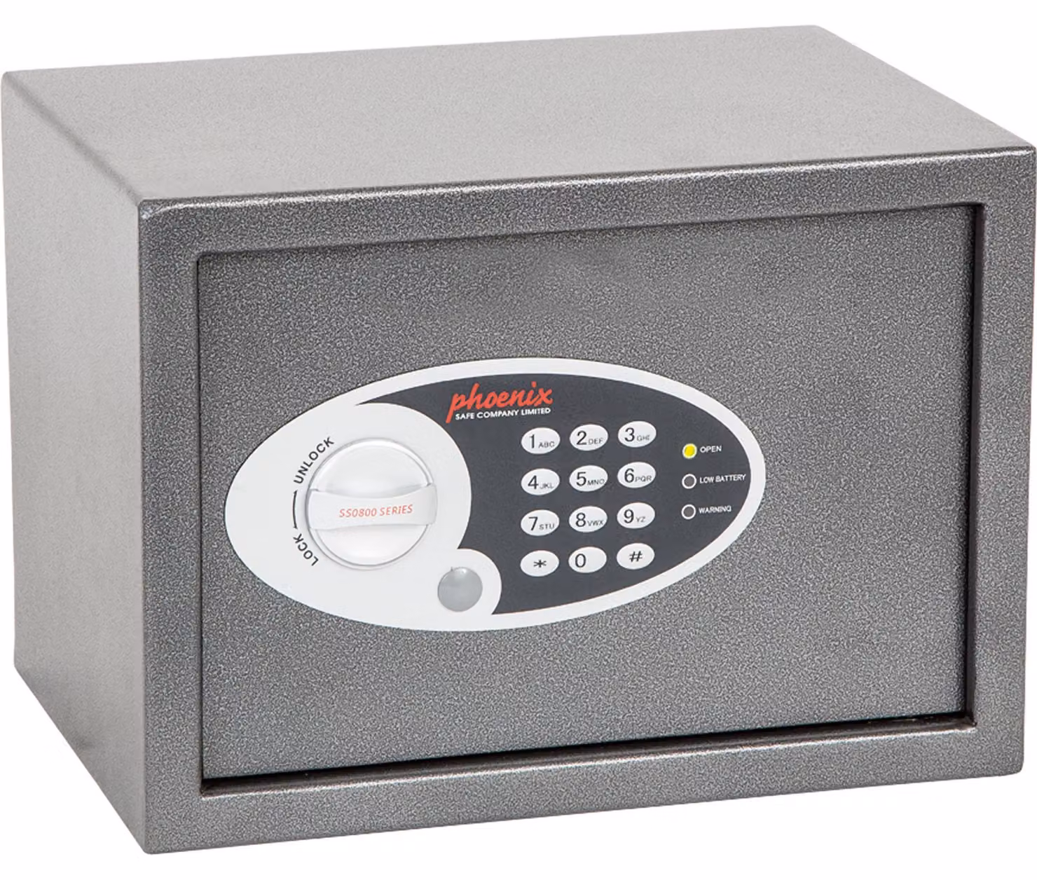 phoenix SS0802E phoenix safe Vela Home & Office grigio grafite 35,0 x 25,0 x 25,0 cm
