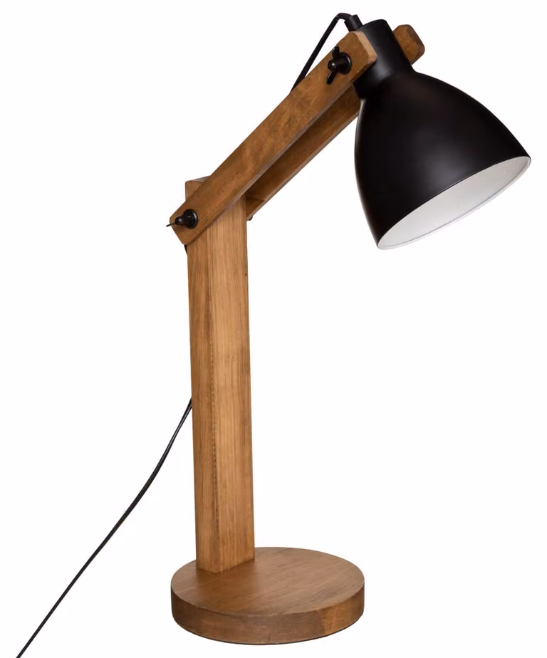Lampada da terra CUBA, altezza 56 cm, in legno