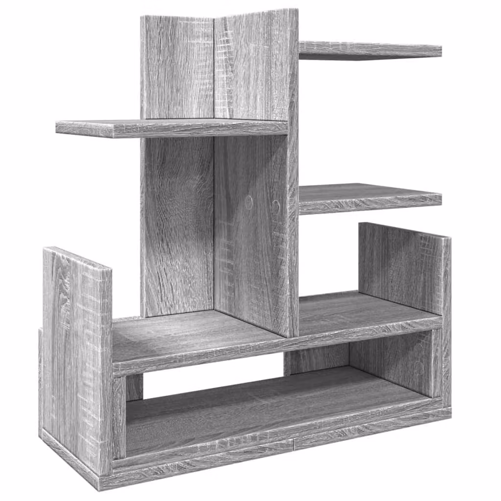 Organizer Scrivania Grigio Sonoma 49x20x52,5 cm Multistrato