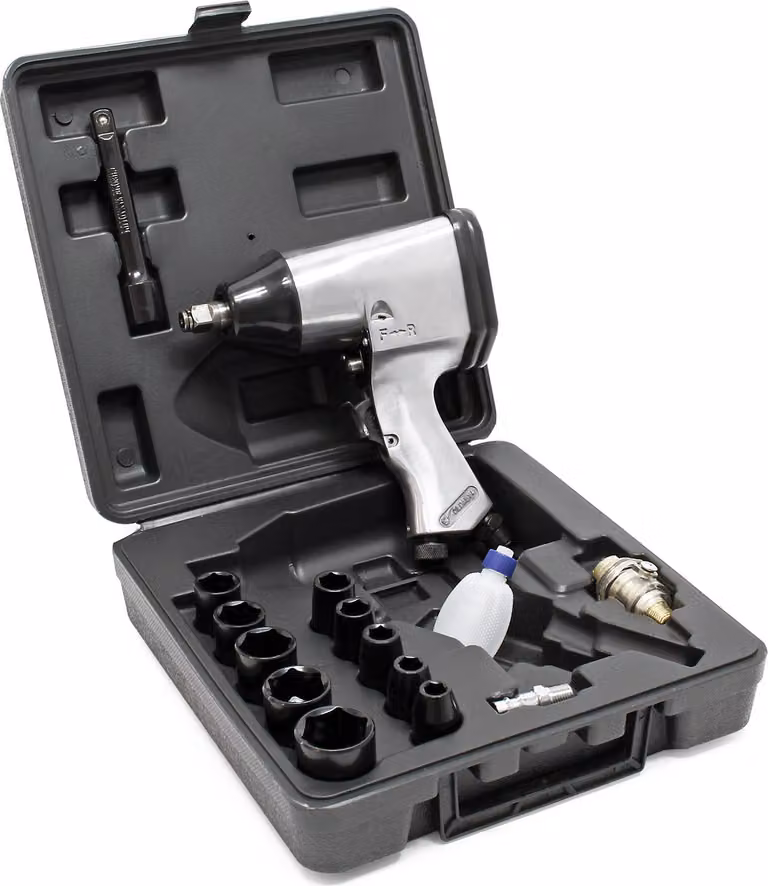 Set di avvitatori ad impulsi ad aria compressa 17pz 320Nm pressione d'aria Avvitatore ad aria compressa Set di avvitatori ad impulsi