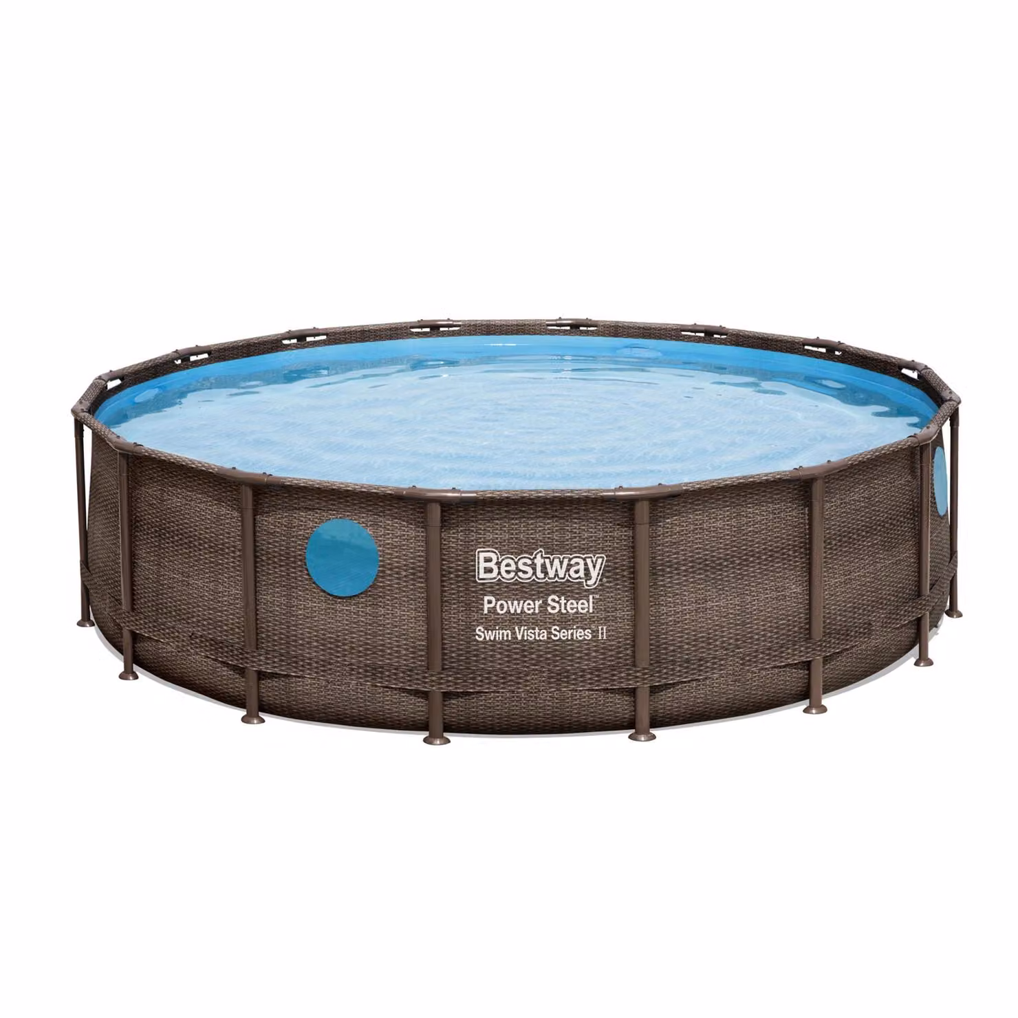 Set completo di piscine con telaio Bestway Power Steel™, rotonde, 488x122cm, 56725