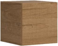 Pensile Itamoby in legno color quercia naturale con ante a battente, L: 40 cm, H: 40 cm, P: 39,2 cm