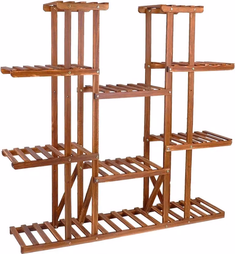 Supporto per piante - Supporto per piante da interno - Tavolo per piante - Porta piante - Colonna per piante - Mobile per piante