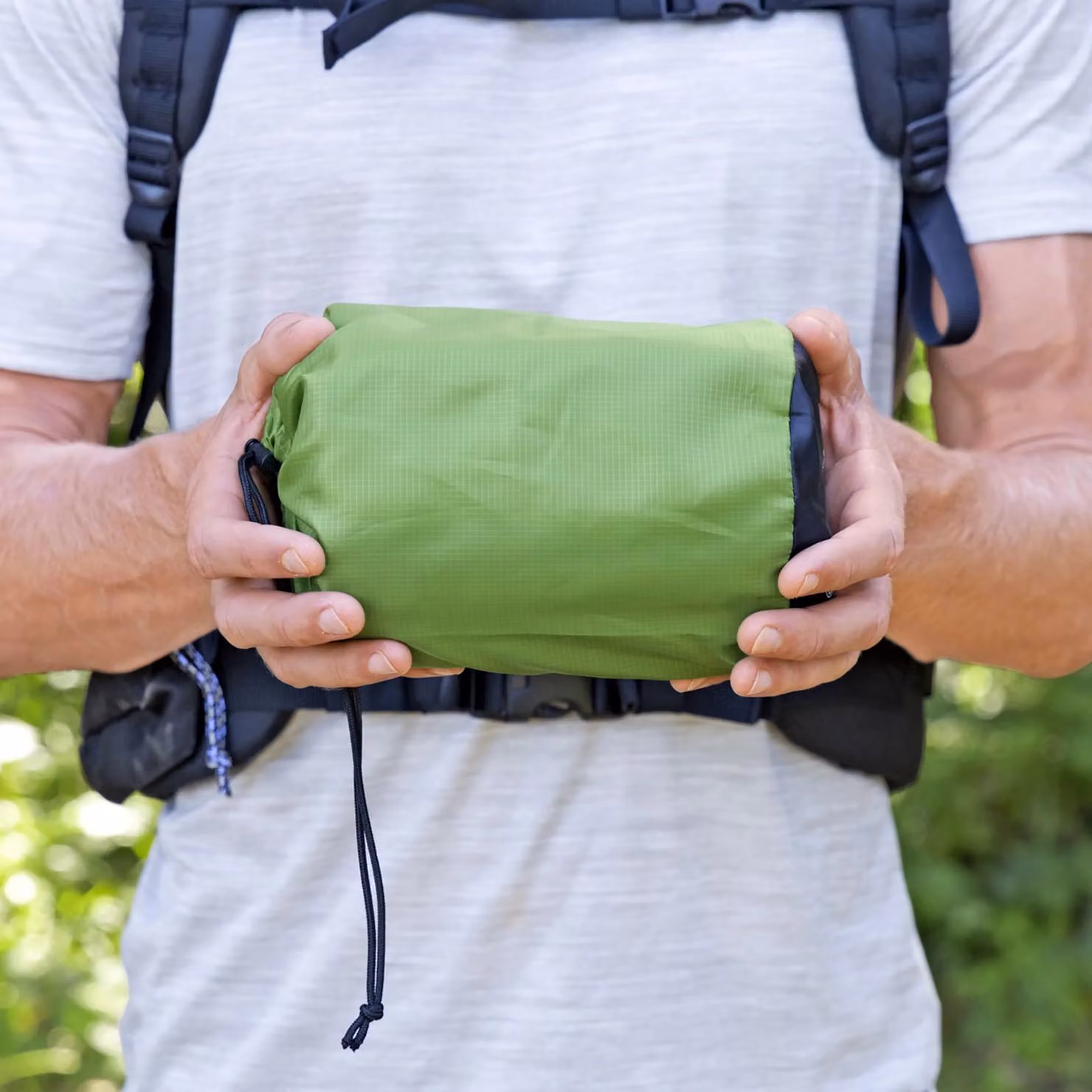 Materasso singolo gonfiabile da campeggio Bestway WanderLite Verde, L: 188 cm, P: 58,5 cm, H: 6,5 cm – 3