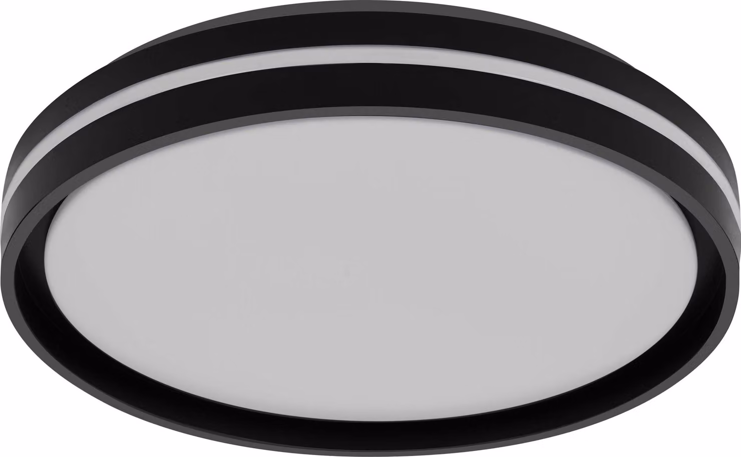 OSRAM Orbis Noemi Lampada da soffitto a LED 390 mm, nero, 3000 K bianco caldo, dimmerabile a 3 livelli, Click-DIM, IP20
