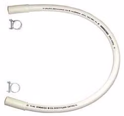 Tubo Gas Metano Con Fascette - cm.150