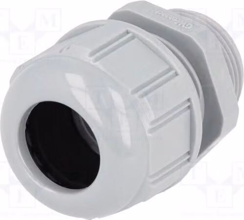 1 x Raccordo per cavo, grado di protezione IP68, colore grigio scuro, codice prodotto 93600-0355, codice articolo 7000.7824.0, per cavi di sezione 1,5 mm², filettatura M25