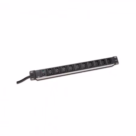 DIGITUS DN-95404 DIGITUS 1U striscia di alimentazione per montaggio a rack a 10 vie 2m