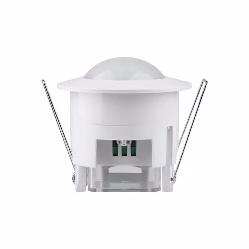 Sensore di Movimento a Infrarossi 360° Montaggio a Incasso Colore Bianco (Max 300W) IP20