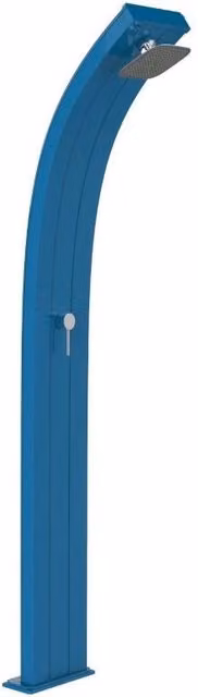 Doccia Solare Dada Arkema Design in Alluminio Blu con Miscelatore da 40 Litri Cv-D300/5012