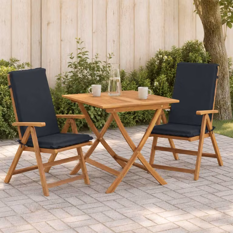vidaXL Cuscino per sedia a schienale alto GEMERT 2 pz 100% Poliestere