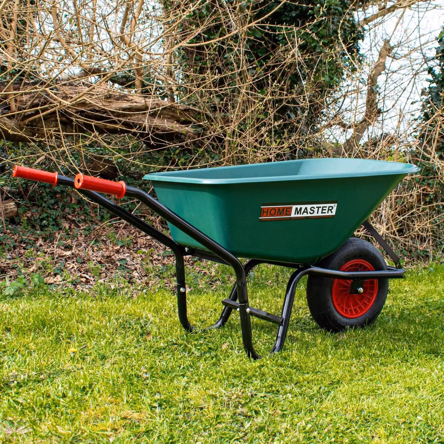 Carriola industriale - Capacità: 90 litri - Portata: 150 kg - Ruota pneumatica