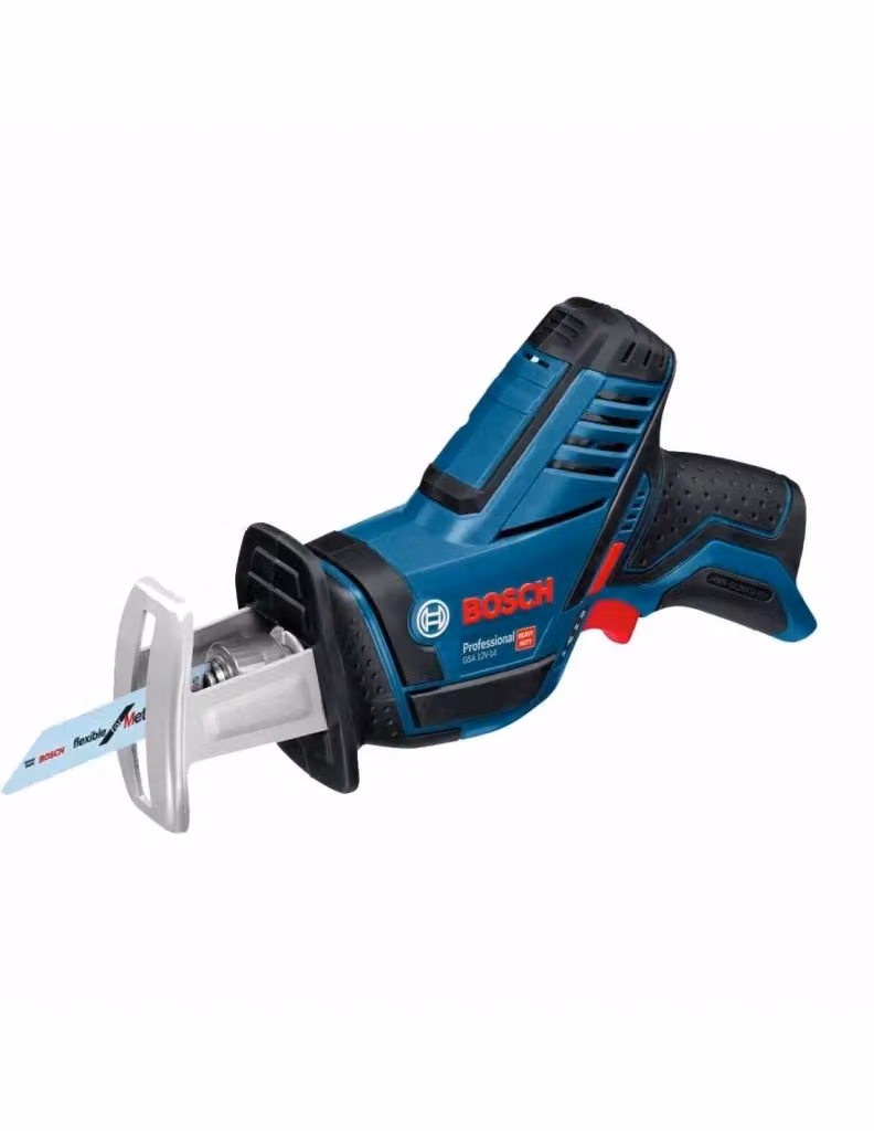 Sega Universale Bosch GSA 12V-14 con 2 batterie da 3,0 Ah, caricabatterie GAL12V-40 e L-Boxx 102, Blu – 2