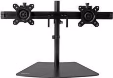 Supporto doppio monitor Startech.Com per scrivania, VESA 100x100, Nero