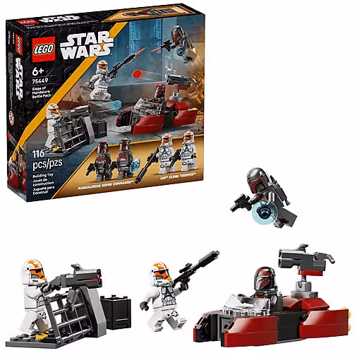 LEGO Star Wars Battle Pack Assedio di Mandalore 75449 Multicolore