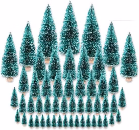 Piccola decorazione per l'albero di Natale, verde, 35-125 cm