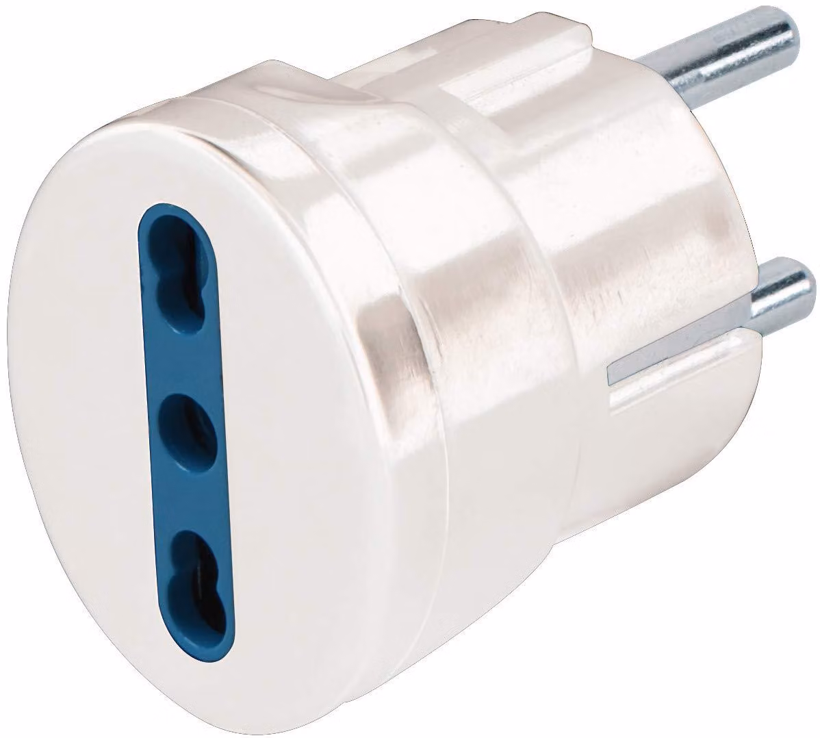 Brennenstuhl, adattatore Schuko bianco IT, Euro => DE