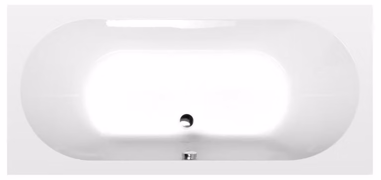 LEVANA vasca rettangolare 170x80x39cm, bianco
