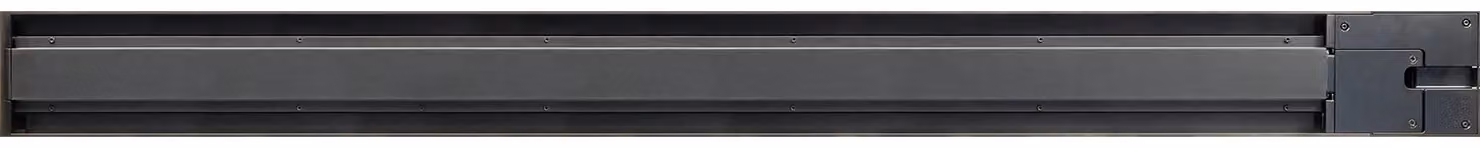 Schwaiger MSLS1000 - Binario elettrico modulare 1 m, nero