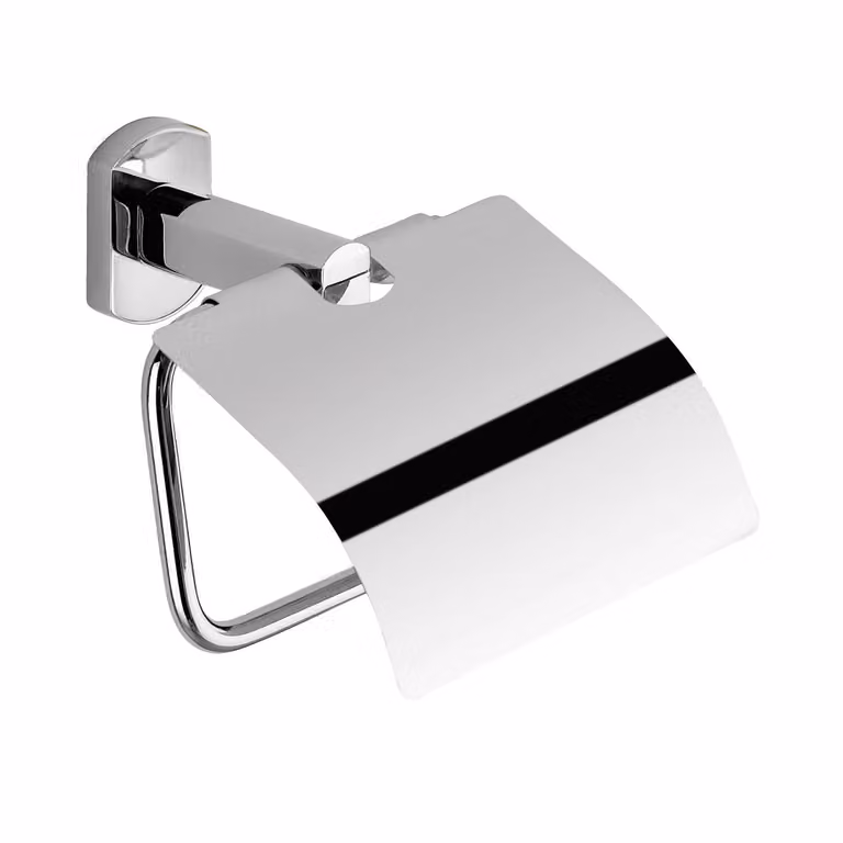Portarotolo coperto da muro in acciaio inox e Cromall EP25 Gedy serie EDERA PLUS Cromato