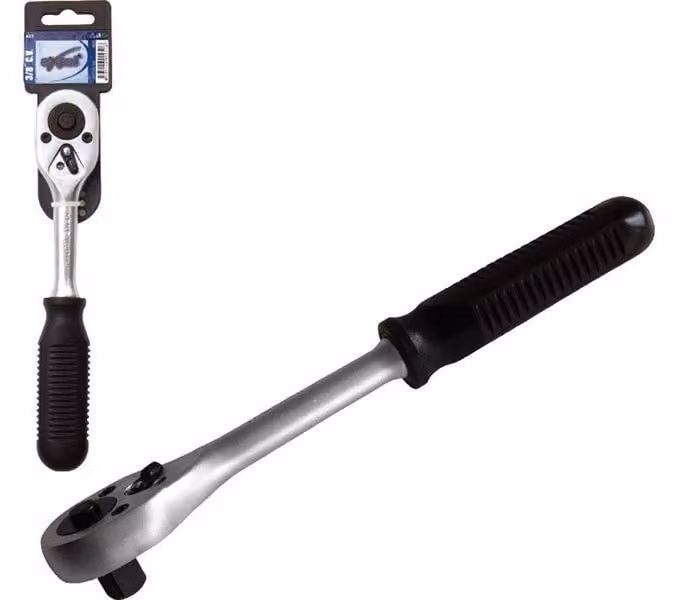 Cricchetto, 45 denti, 1/4", L 155mm, CrV