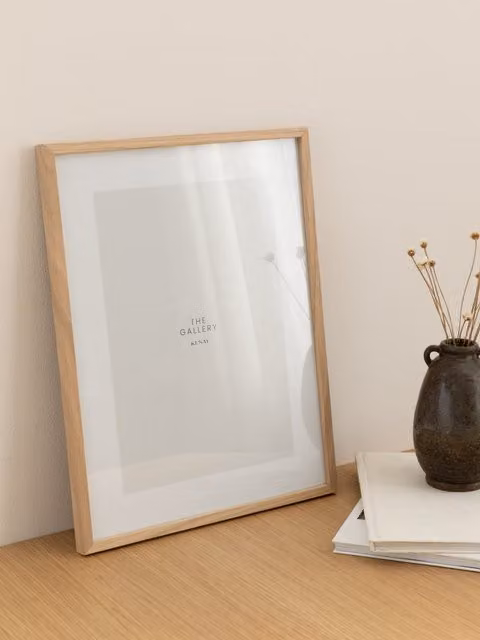 Cornice Elma in legno rovere beige di Kenay Home, L 30 cm x P 40 cm