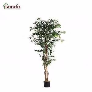 PIANTA Ornamentale Artificiale completa di base FICUS cm. 180 pz. 2