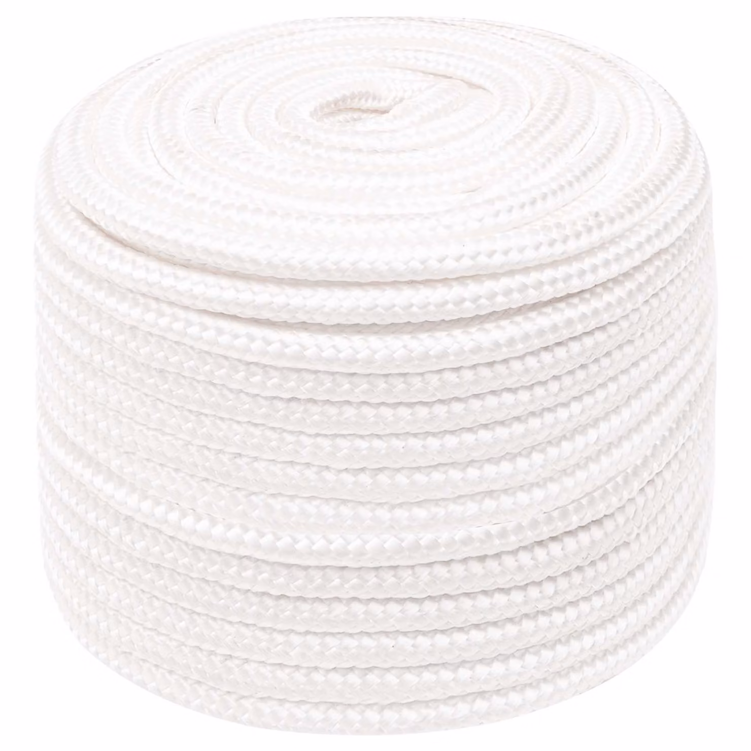 Corda multiuso vidaXL in plastica bianca, diametro 14 mm, lunghezza 50 m